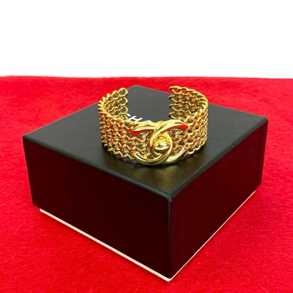 Chanel Coco Mark Turnlock Bangle